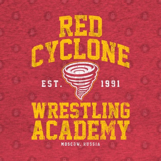Red Cyclone Wrestling Academy by huckblade
